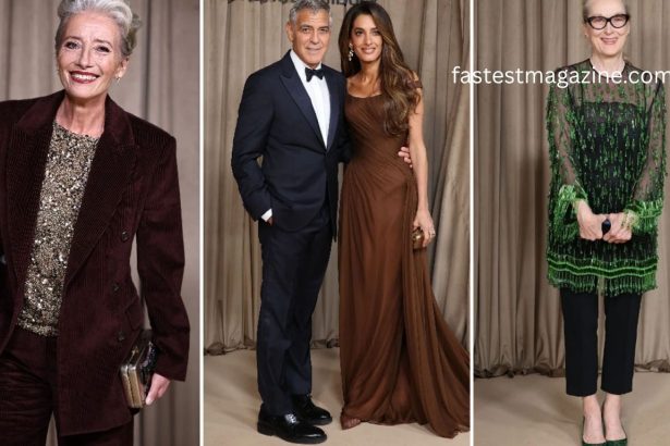 Hollywood Glamour Shines Bright as Stars Grace George Clooney’s Spectacular Awards Gala in London in 2025