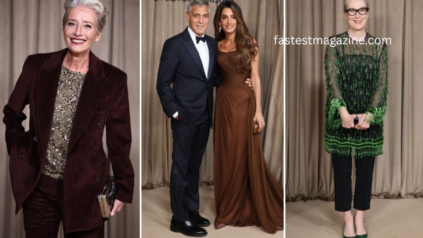 Hollywood Glamour Shines Bright as Stars Grace George Clooney’s Spectacular Awards Gala in London in 2025