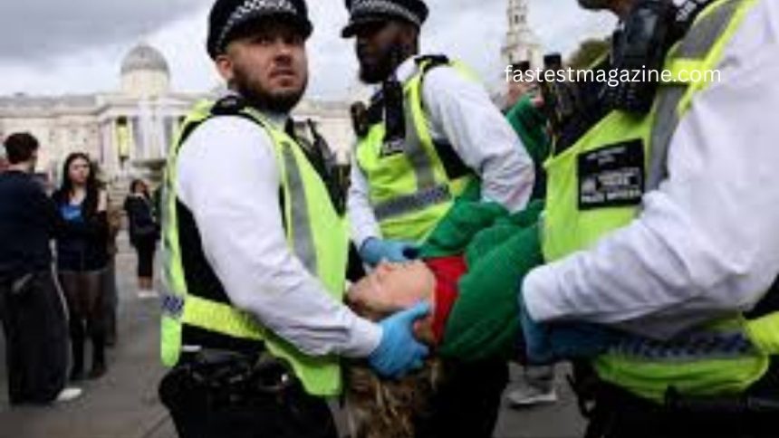 Palestine Uprising Ignites in London: Hundreds Fearlessly Detained as Defiant Voices Rise Against Controversial Action Ban in 2025